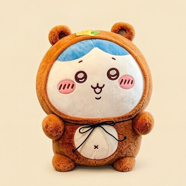 Yiran toy Chiikawa Tanuki Plüschpuppe, Stofftier, ab 14 Jahren - Bild 1