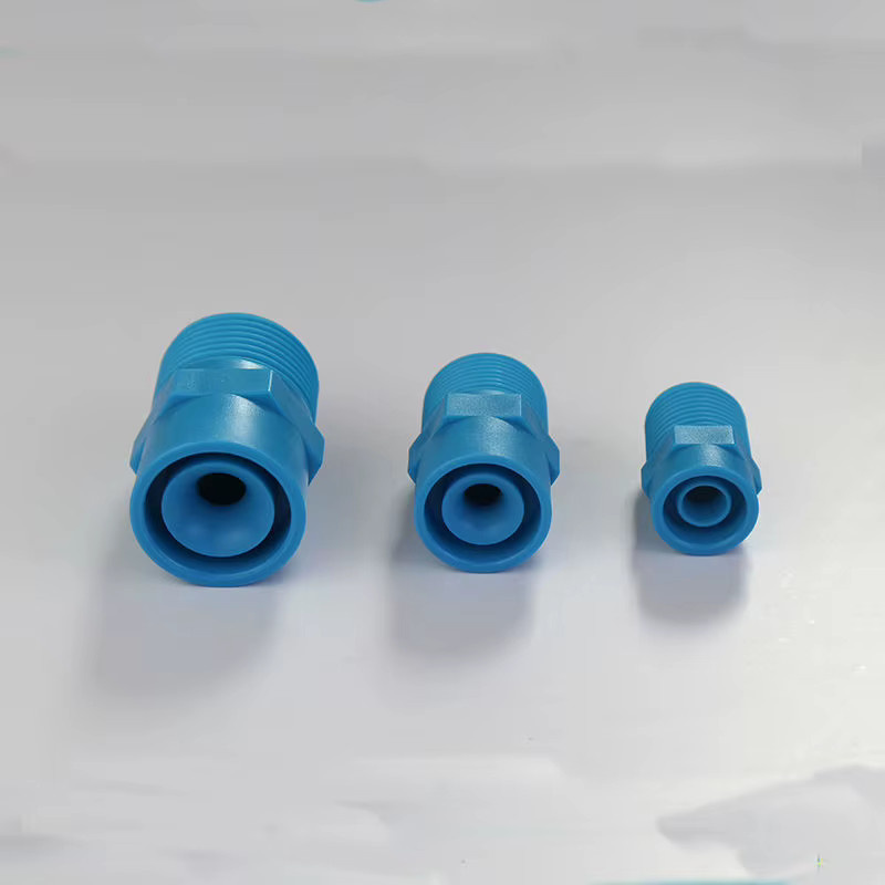 20er Set Kunststoff Vollkegel-Sprühdüsen in Blau für Industrie- und Fabrikreinigung sowie Staubentfernung (1/2 Zoll, 3/4 Zoll, 1 Zoll) - Bild 2