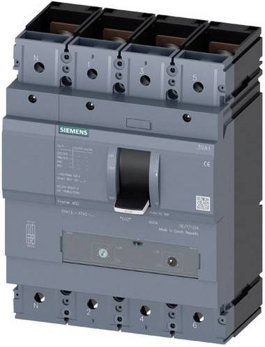 Siemens Leistungsschalter 3VA1332-7FF42-0AA0 in Grau mit Einstellbereich 224 - 320A und einer Schaltspannung von max. 690 V/AC oder 600 V/DC - Bild 1