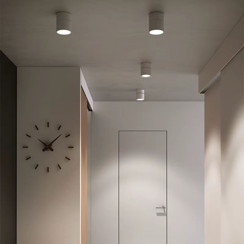 LANGYUE LED Downlight Aufputz Lampe aus Aluminium für Schlafzimmer und Küche, 25W, 220V, Schwarz - Bild 4
