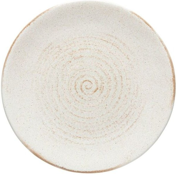 Costa Nova Vermont Salat- und Dessertteller aus Steinzeug, beige, rund, 12er Pack, Durchmesser: 21,9 cm, Höhe: 2,1 cm - Bild 1