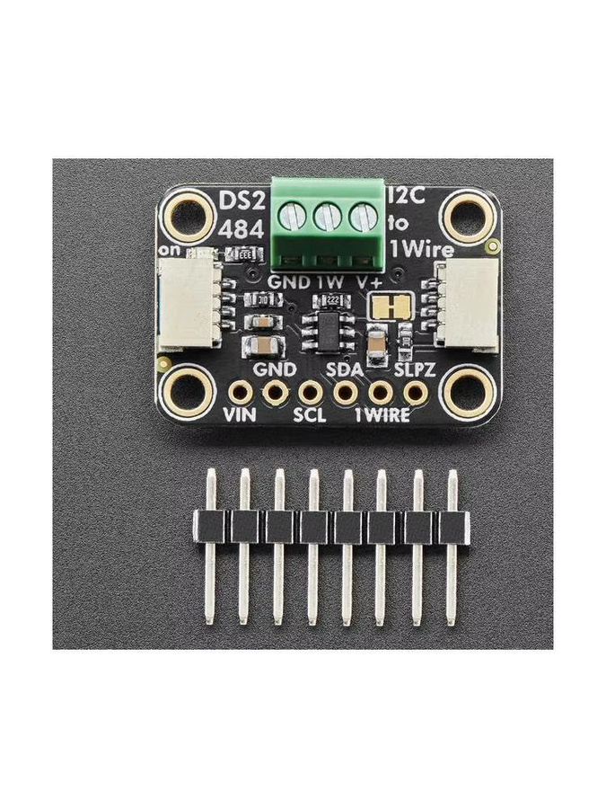 Fly thinking Dili Asia 5976 DS2484 I2C auf 1-Draht-Bus-Adapter-Breakout mit STEMMA QT / Qwiic JST SH 1 mm Anschluss - Bild 4