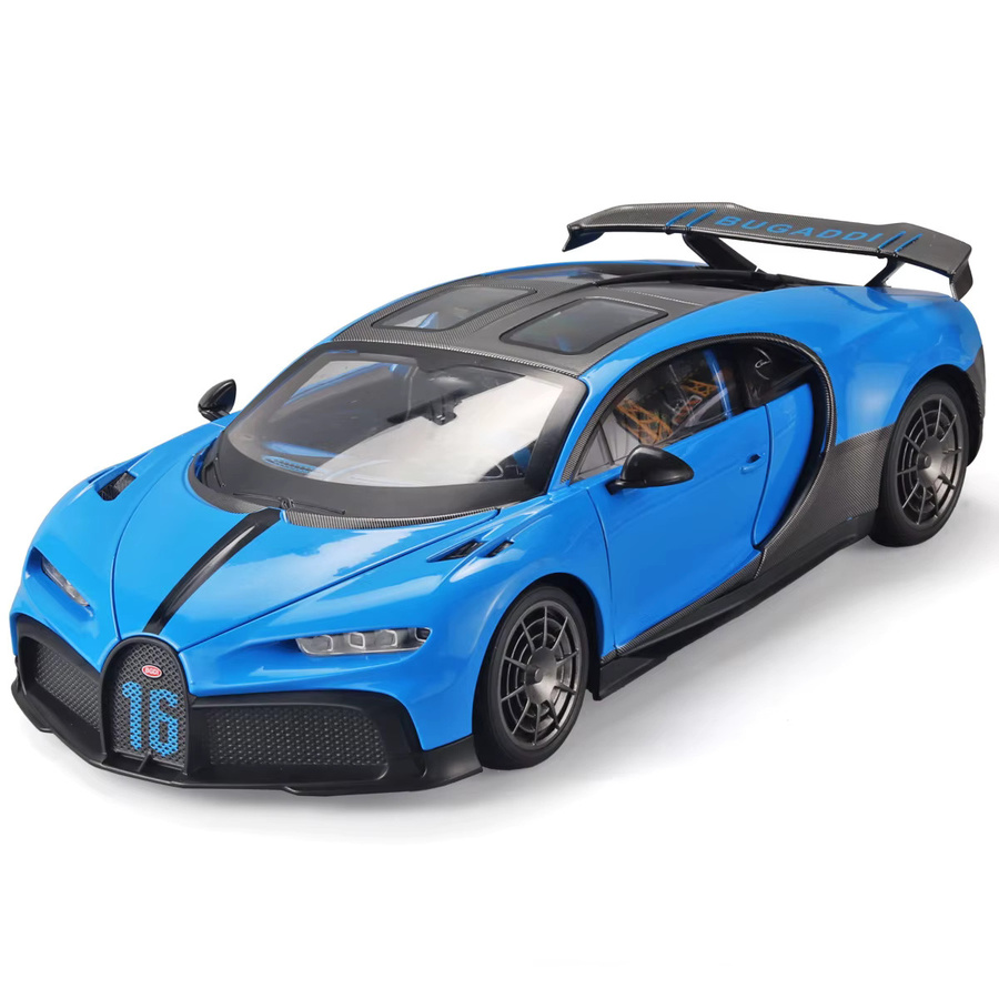 Maisto Bugatti Chiron Supercar, Modell Auto, 1:18, Metall, mit Licht und Sound - Bild 2
