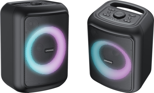 Grundig Partylautsprecher Party Hit Bundle in Schwarz - Bild 1