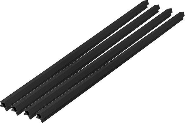 HOME DELUXE WPC Eckprofil SANO für Fassadenverkleidung DUVAR, 4er Set, Anthrazit - Bild 1