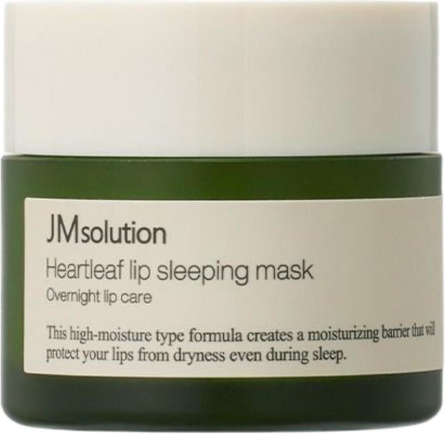 JMsolution Heartleaf Lip Sleeping Mask Balsam, 20g, mit Sheabutter - Bild 1