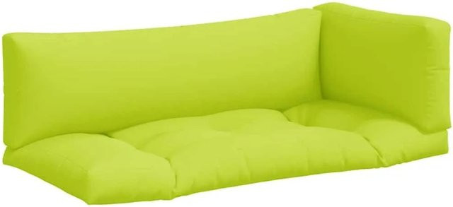 vidaXL Palettenkissen Set aus 3 Teilen in Hellgrün aus wasserabweisendem und UV-beständigem Polyester - Bild 1