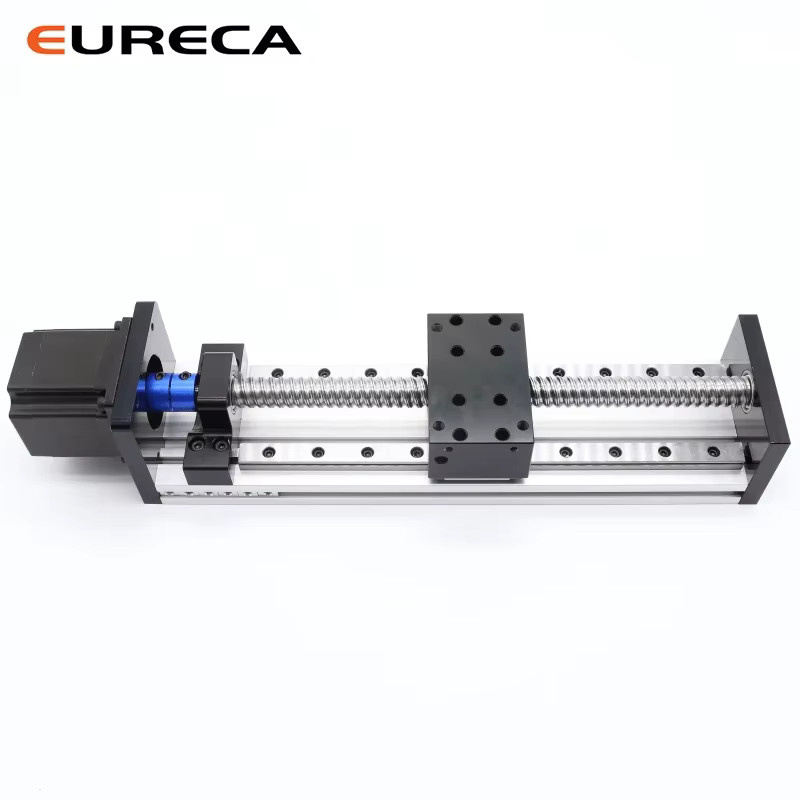 EURECA SFU 1605 Dual Rail Slide Precision CNC Linearführung Welle Stellantrieb Modul in Silber - Bild 3