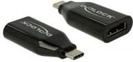Delock USB-C auf HDMI Adapter in Schwarz für 4K UHD Auflösung - Bild 1