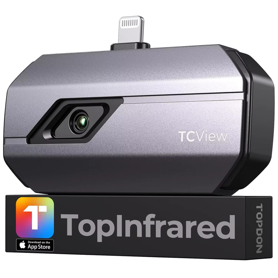 TOPDON TC001/TC002/TC002C DUO Wärmebildkamera mit 512x384 Super-Auflösung und 256x192 IR-Auflösung inklusive Videoaufzeichnung - Bild 7
