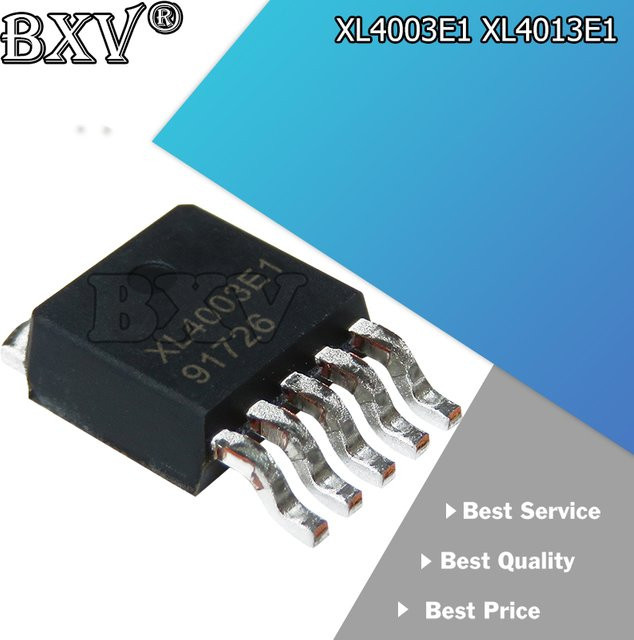 5er-Set BXV XL4003E1 und XL4013E1 TO-252 Spannungswandler in Schwarz - Bild 1