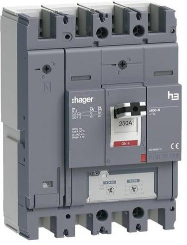 Hager HNJ251DR Leitungsschutzschalter MCB Grau - Bild 1