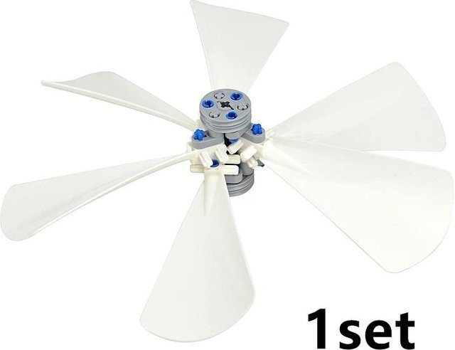Leduo Technisch Propeller Windventilator Motor Baustein Zubehör - Bild 1