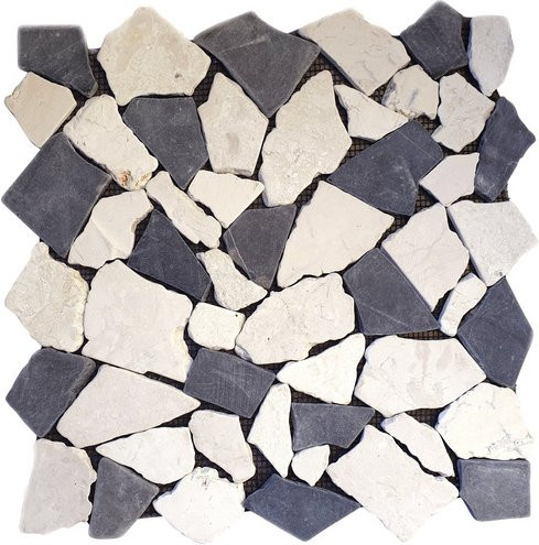 HuH Mosaik Mosaikfliese Bali in Beige als Wandbelag oder Bodenbelag, B/L: 30,5 x 30,5 cm - Bild 1