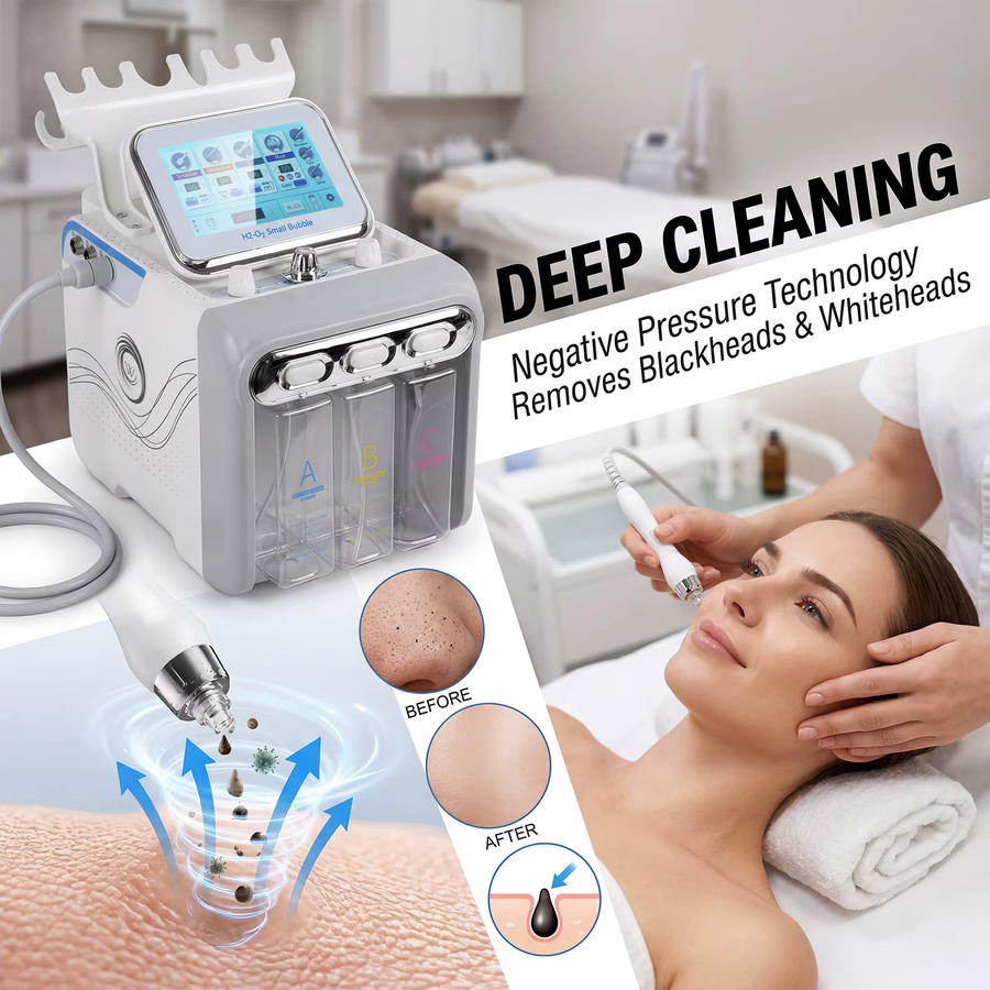 Podofo 6-in-1 Dermabrasions- und Peeling-Gesichtsgerät, Unisex - Bild 3