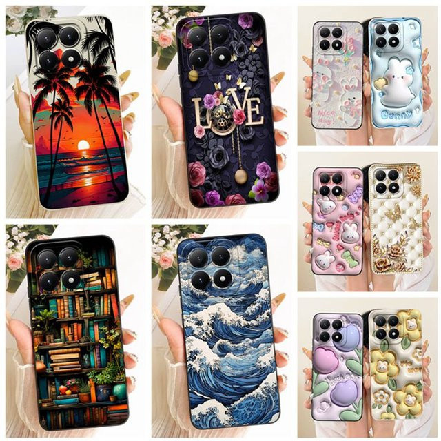 Stoßfeste Silikon Schutzhülle im Luxus Design für Xiaomi 15T und Xiaomi 15T Pro, Multicolor - Bild 1