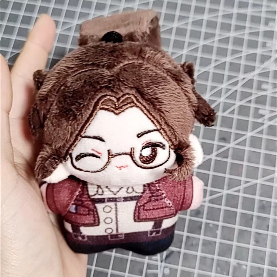Dr.X Anime Wink Hange Zoe Eren Jaeger Levi Ackerman, Plüschfigur, Schlüsselanhänger, 10cm - Bild 2