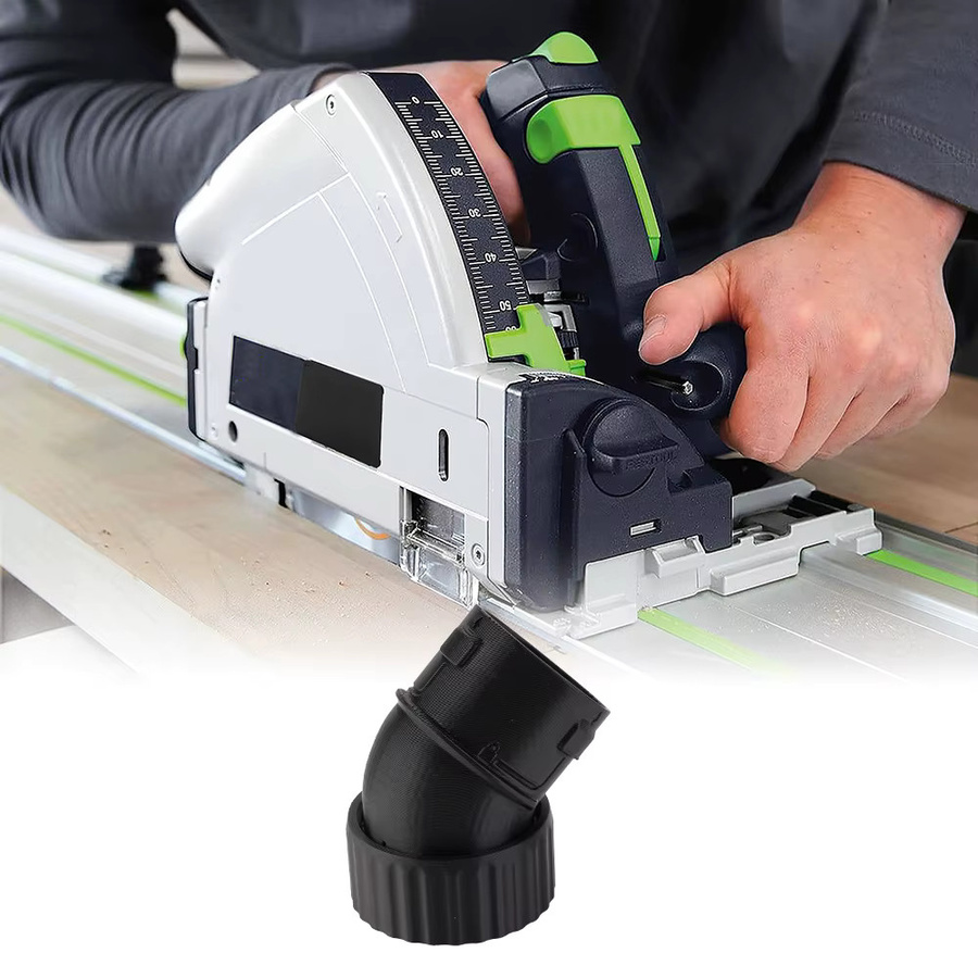 Festool Schlauchhalterung für Führungsschienen der Modelle TS55, TS60, TS75 und HK55 zur festen Positionierung der Absaugung - Bild 2