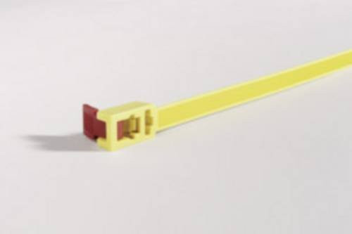 HellermannTyton Kabelbinder SPEEDYTIE-N66-YE-V1 in Gelb - Bild 1
