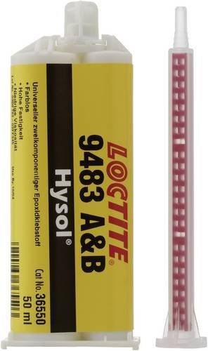 Loctite 9483 A&B Zwei-Komponentenkleber transparent 50 ml - Bild 1