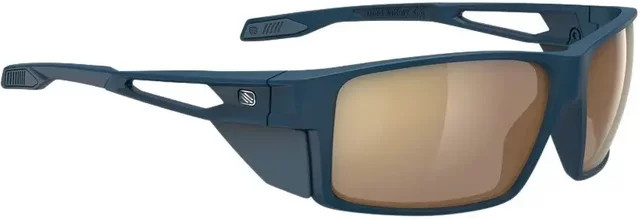 Rudy Project Nyad Sonnenbrille, Vollrand, Unisex, Kunststoff, brown, blue - Bild 1