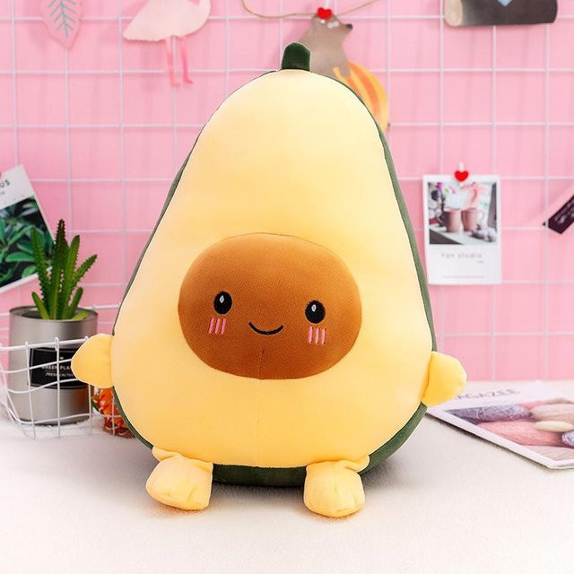 Joyful toys Avocado-Plüschtier Kissen Lendenstütze, 35cm - Bild 1