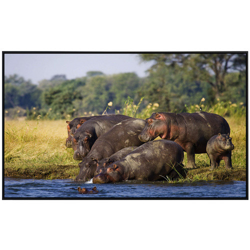 papermoon Infrarotheizung EcoHeat Hippo Familie in Bunt mit Matt-Effekt, App-Steuerung und Überhitzungsschutz - Bild 2