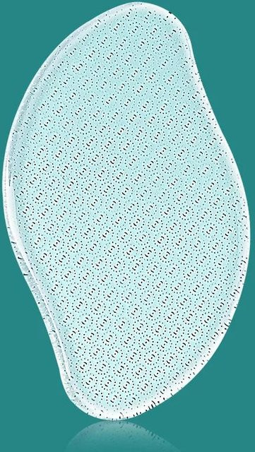 Happypilot Fußraspel Mangoform Nanoglas, Unisex - Bild 1