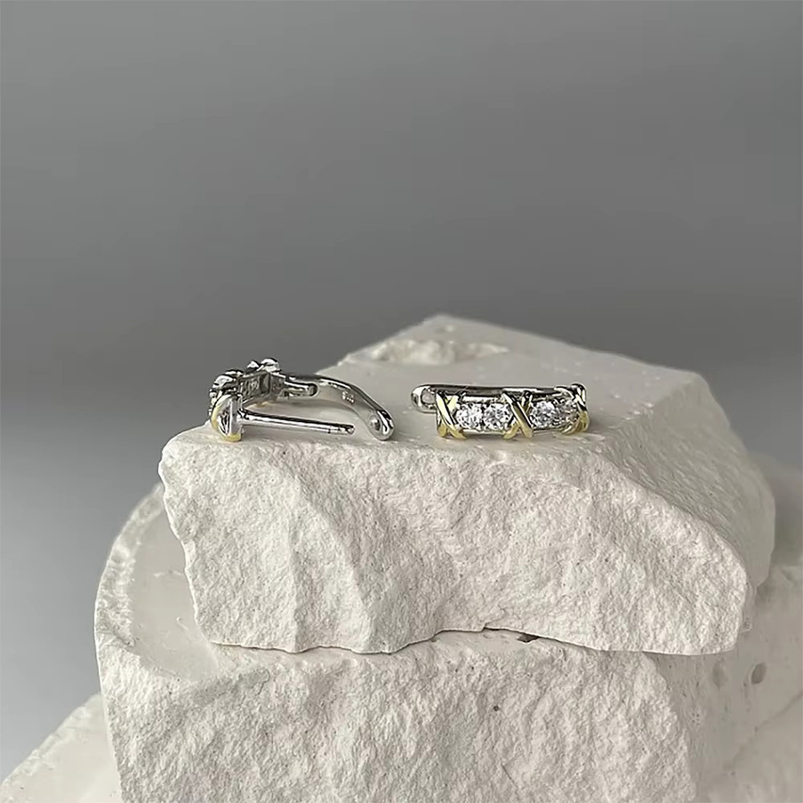 KUTPF Creolen, Gelbgold, Diamant, Damen - Bild 4