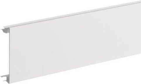 Hager Brüstungskanal Oberteil BRH08029016 in Weiß, Länge: 200 cm, Breite: 8 cm - Bild 1