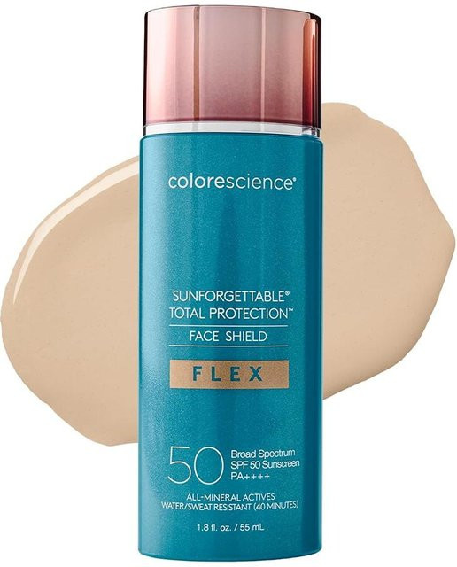Colorescience Sunforgettable Total Protection Face Shield Classic Mineral Sunscreen Foundation, natürlich, Gesicht - Bild 1