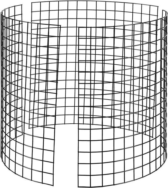 6er-Pack Pflanzenschutz Metall-Pflanzenkorb für Blumen, Gemüse und Außenpflanzen, Durchmesser: 32 cm, Höhe: 35,56 cm, Marke: Buying Solutions, MB - Bild 1