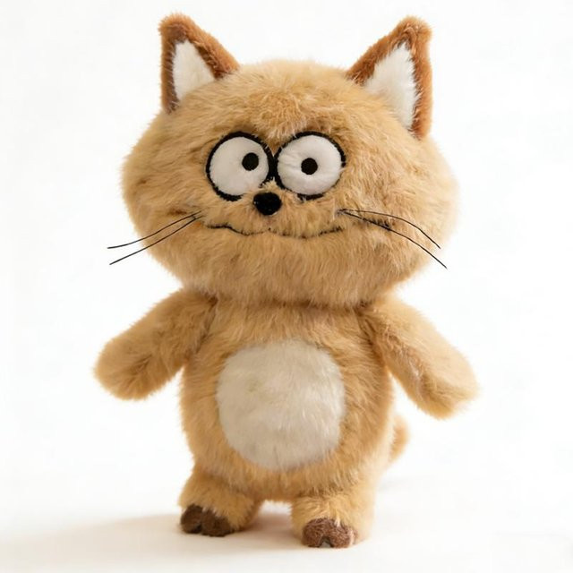 Yiran toy Kätzchenpuppe, Plüschtier, 40cm, ab 0 Jahre - Bild 1