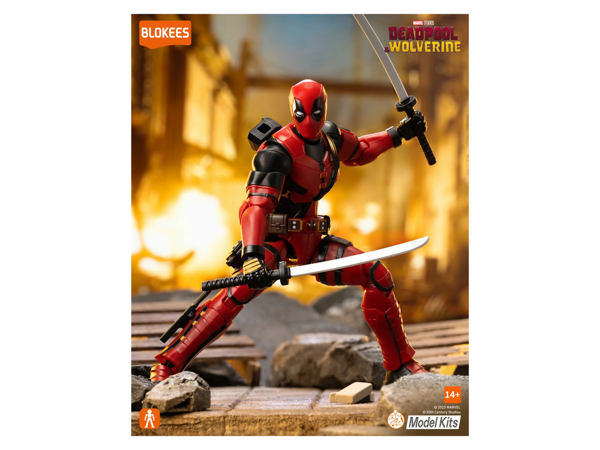 Dickie Toys Marvel Blokees Deadpool, ab 14 Jahre - Bild 2
