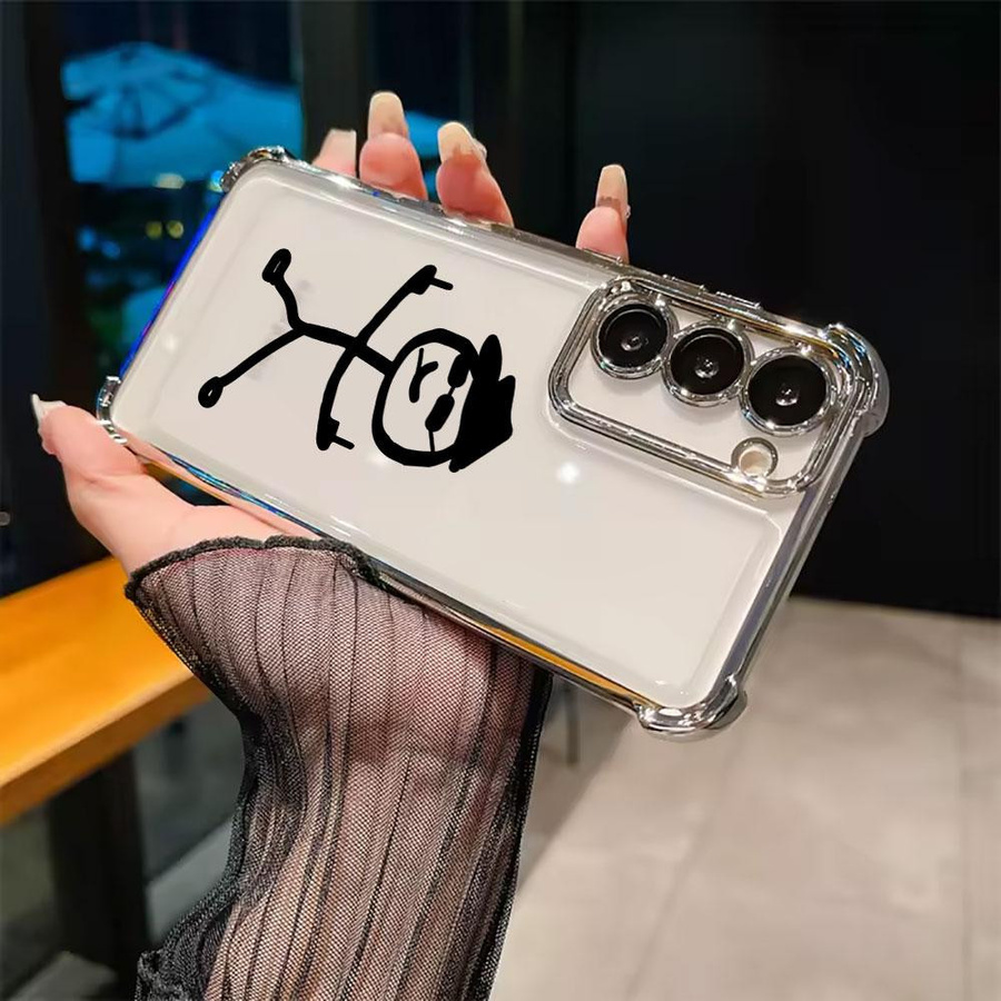 Lustige Handyhülle mit Süßer Mittelfinger Motiv für Samsung Galaxy S26 Ultra, S25, S24, S23, S21 Ultra, S20 FE und S25 Plus 5G Cover - Bild 3