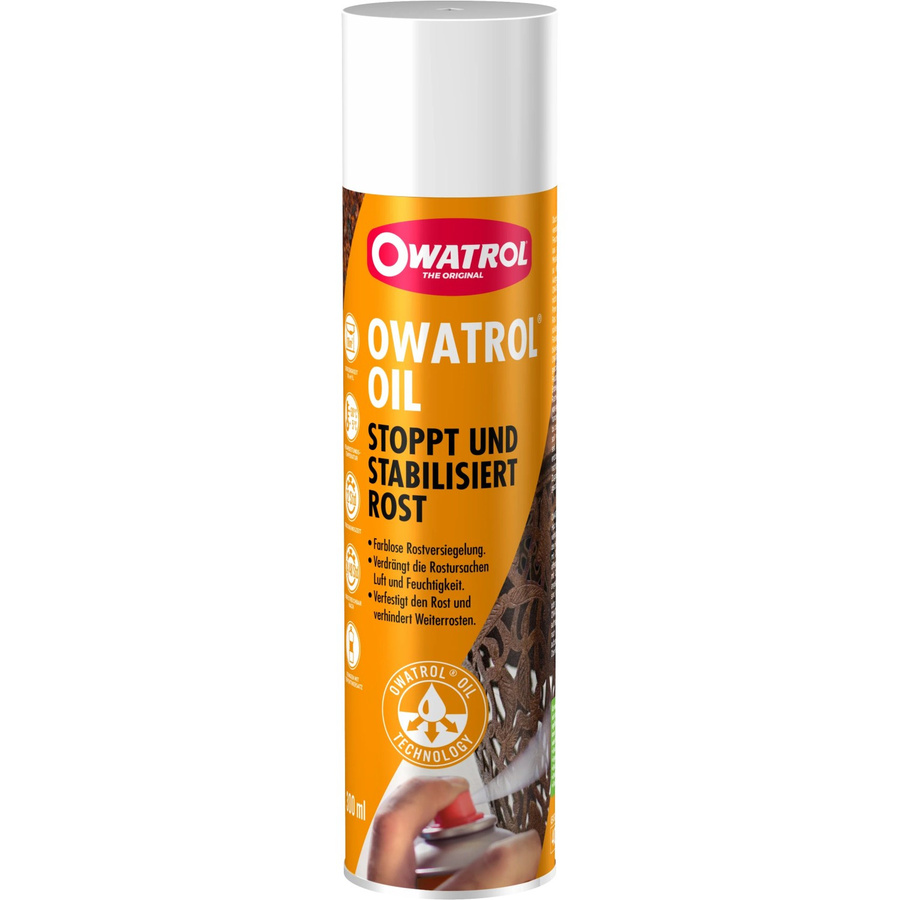 OWATROL OIL Rostschutz Spray als transparente Grundierung für Metall und Kfz, 0,3 l - Bild 2