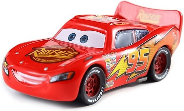 TAKARA TOMY Disney Pixar Cars 3 Lightning McQueen Jackson Storm, Rennwagen, Metall, Rot - Bild 1