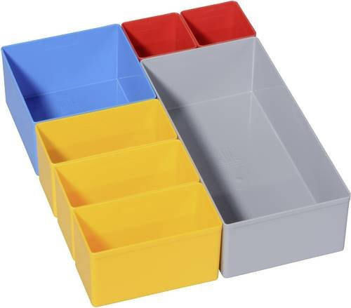 Allit ProServe Insert Set 2 Koffereinlage aus Polycarbonat, Mehrfarbig, L x B x H: 27,0 x 21,6 x 6,3 cm - Bild 1