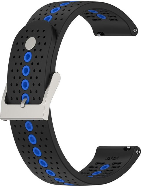 MY-CASE Uhrenarmband Silikon, Schwarz, Unisex - Bild 1