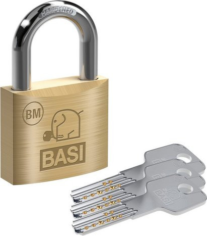 BASI Profilzylinder BM in Silber aus Messing - Bild 1