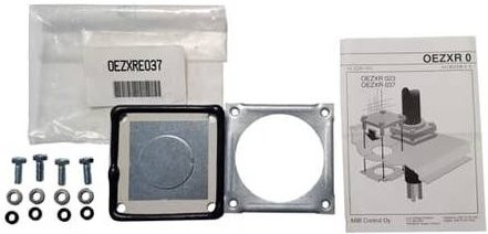 ABB Ringflansch-Abdeckung OEZXRE025 in Silber mit Ausbruchgröße ø 25,5 mm - Bild 1