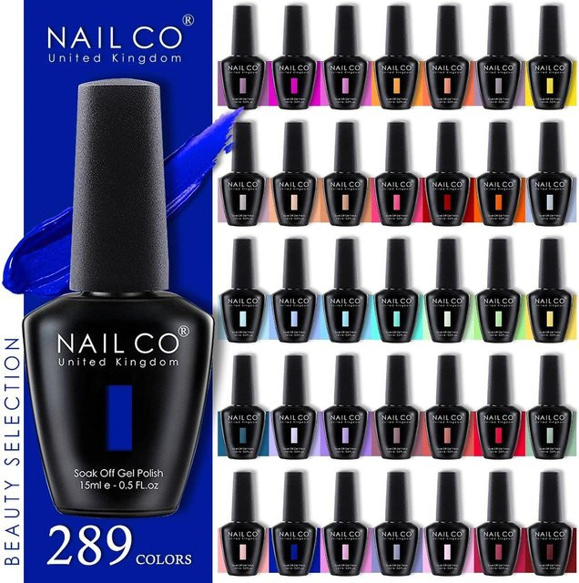 NAILCO Black Series Nagellack, nacktes Rot, 15 ml, glänzend - Bild 1