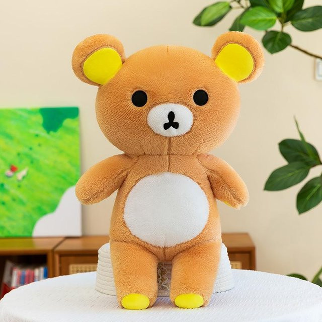 Yiran Health & Beauty Rilakkuma Bär Plüschtier, 55cm, ab 14 Jahren - Bild 1