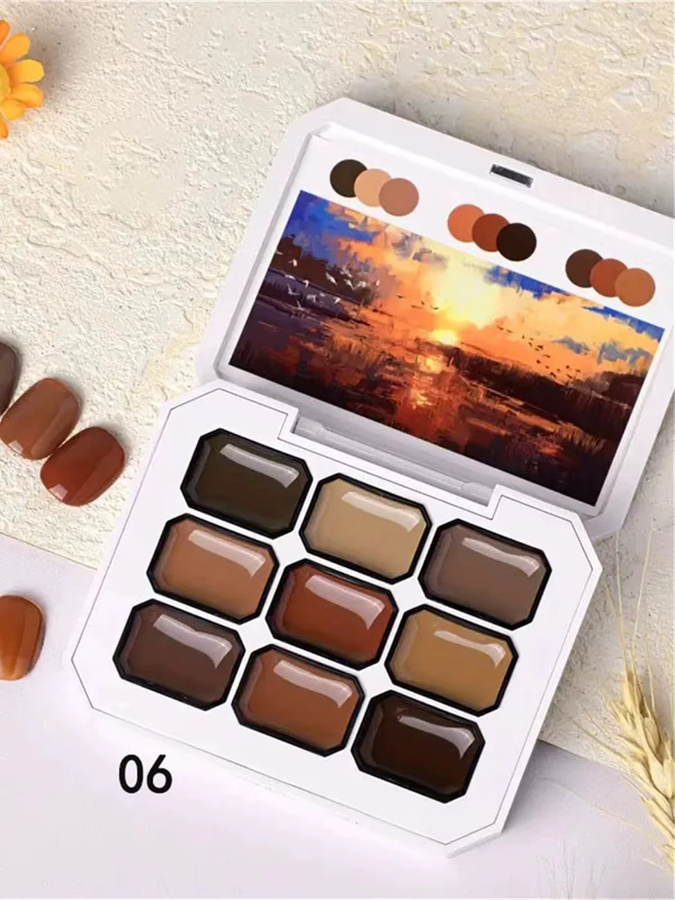 HONEY GIRL Nagellack, 9 Farben, Macaron Ölfarben, Glänzend, Unisex - Bild 5