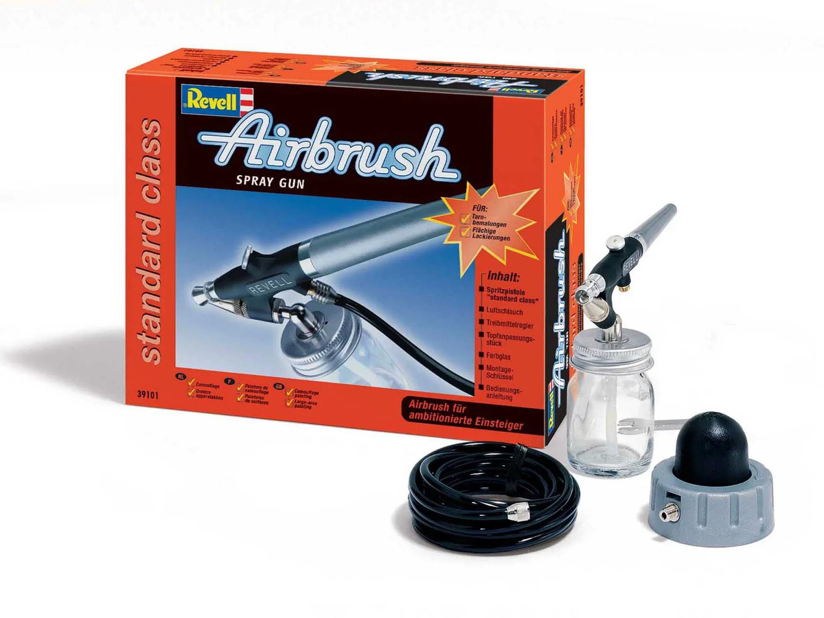 Revell Standard Class Spray Gun Airbrush Grau - Bild 2