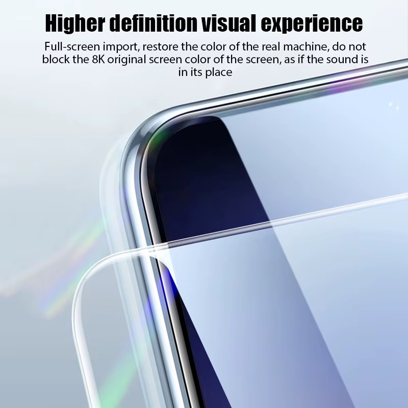 5 Stück gehärtetes Glas Displayschutzfolie für Samsung Galaxy S24 Ultra S23 Plus A54 A14 A13 A53 A34 A33 A52 5G A32 A22 S21 in Transparent - Bild 2