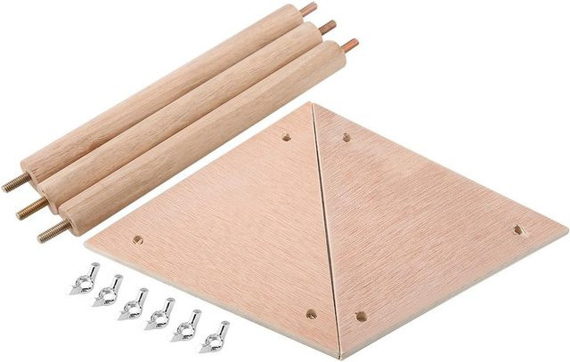 GoolRC Papageienständer, Aktivitätsspielständer aus Holz, beige - Bild 1