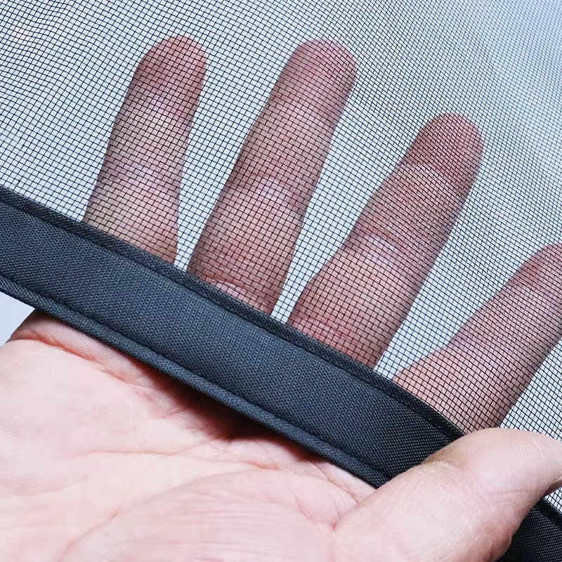 DTGJ Moskitonetz für Fenster aus schwarzem Fiberglas als Insektenschutzgitter gegen Mücken und Fliegen - Bild 4