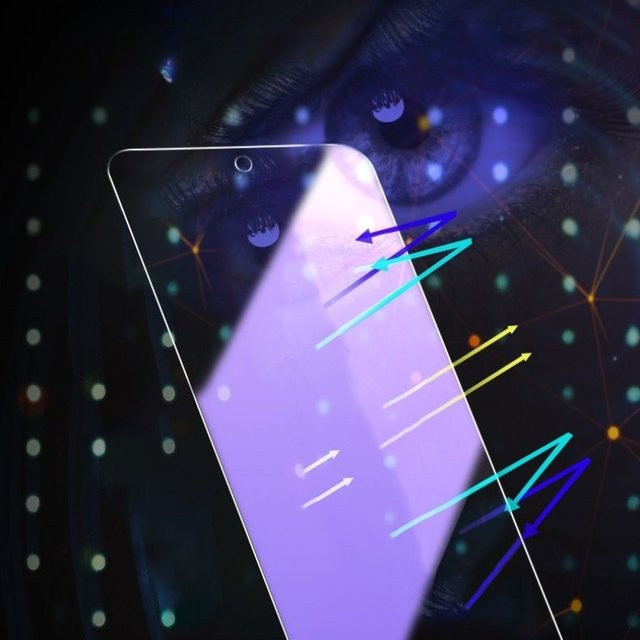 LYKMERCI HD Anti-Blau Matt Gehärtetes Glas Displayschutzfolie für T-Mobile Revvl 8 5G, Transparent - Bild 1