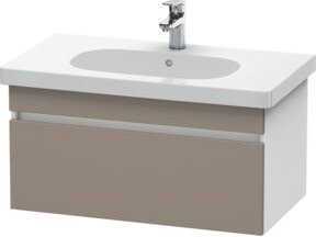 Duravit Waschtischunterschrank DuraStyle, Wandhängend, Weiß Matt, B: 80 cm, T: 45,3 cm, H: 39,8 cm - Bild 1